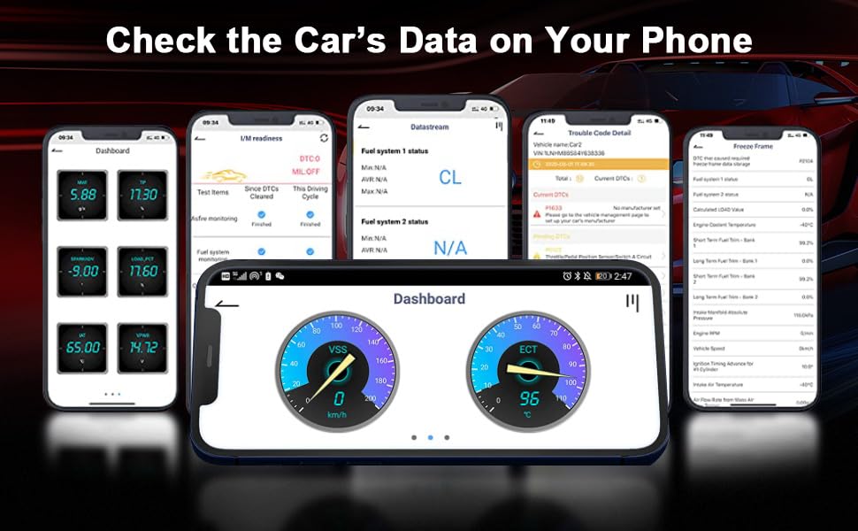 Bluetooth OBD Scanner 2