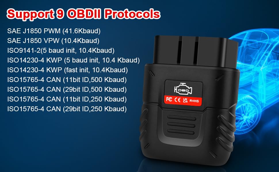 bluetooth OBD Scanner 3